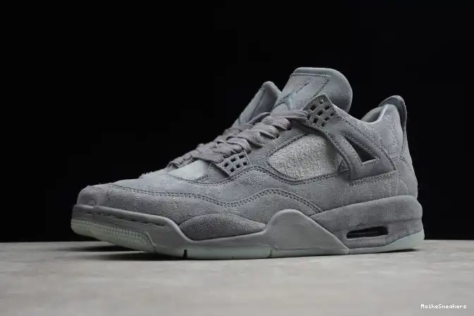MaikeSneakers Grey KAWS 930155-003 Air 4 Cool Jordan x 0504